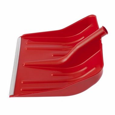 Лопата снеговая б/ч СИБИН ЛП-380 пластик (красная)